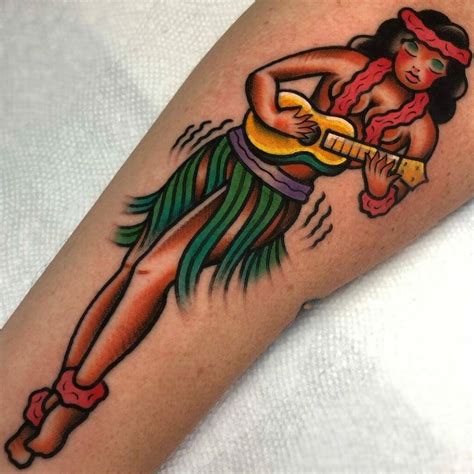 pin up man tattoo|american traditional pin up girl.